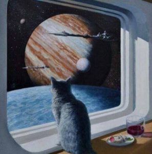"Ship's Cat", by Keith Spangle, 2012