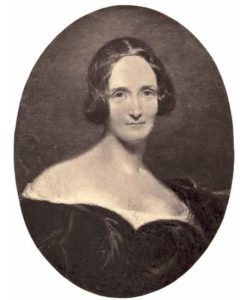 Mary Shelley from The Life and Letters of Mary Wollstonecraft Shelley by Mrs Julian Marshall (1889)